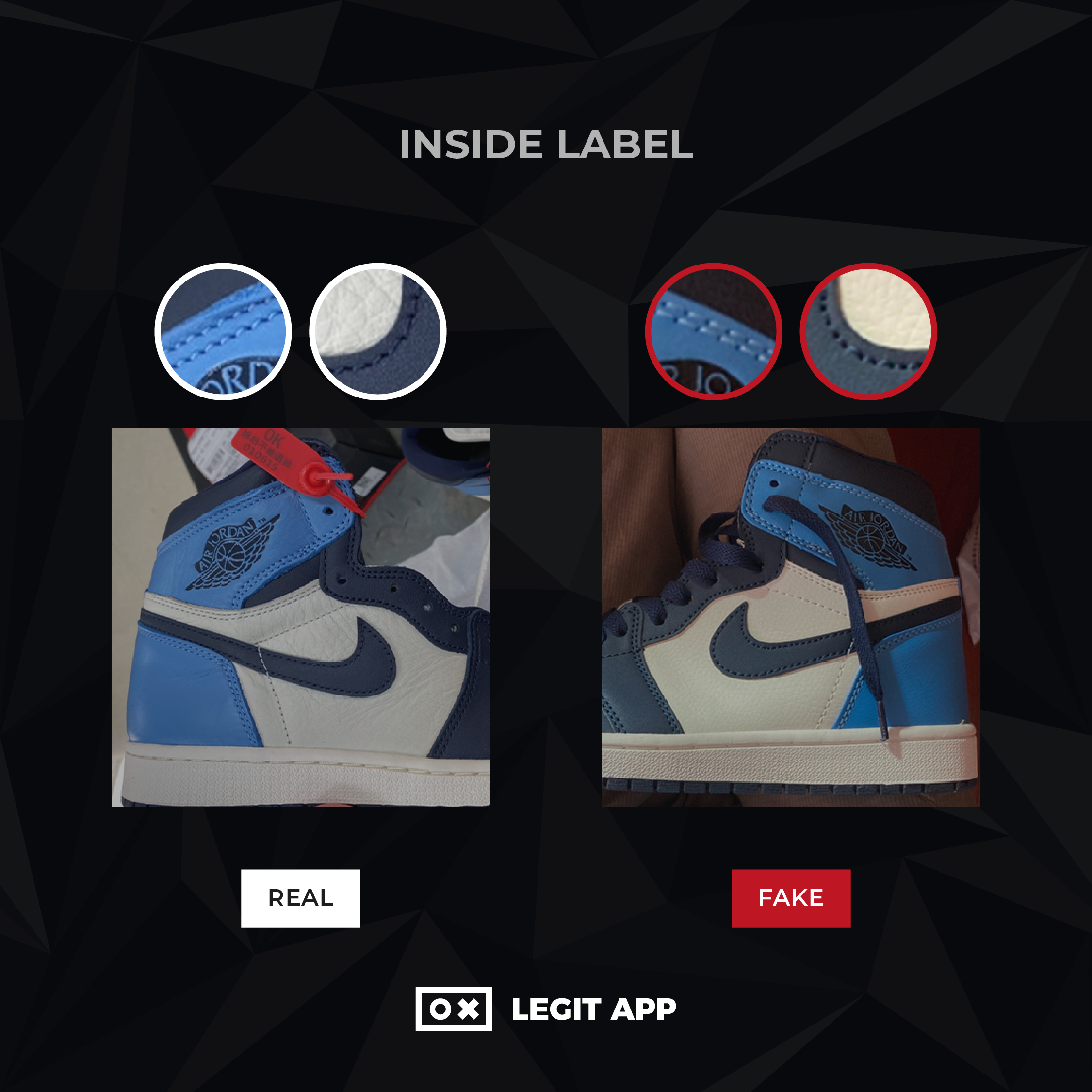 obsidian jordan 1 legit check