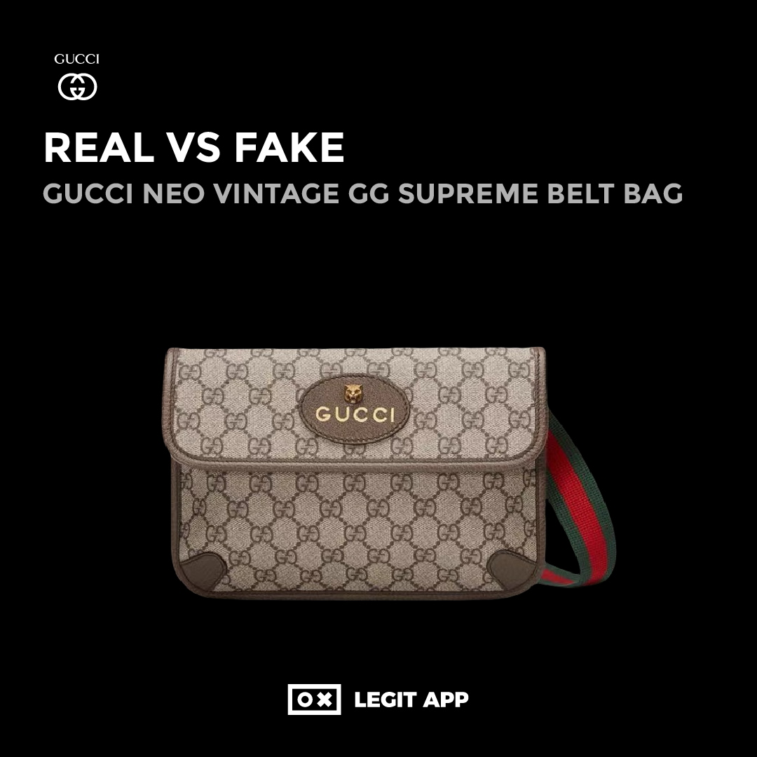 Real vs Fake Gucci Supreme Belt Legit Check 