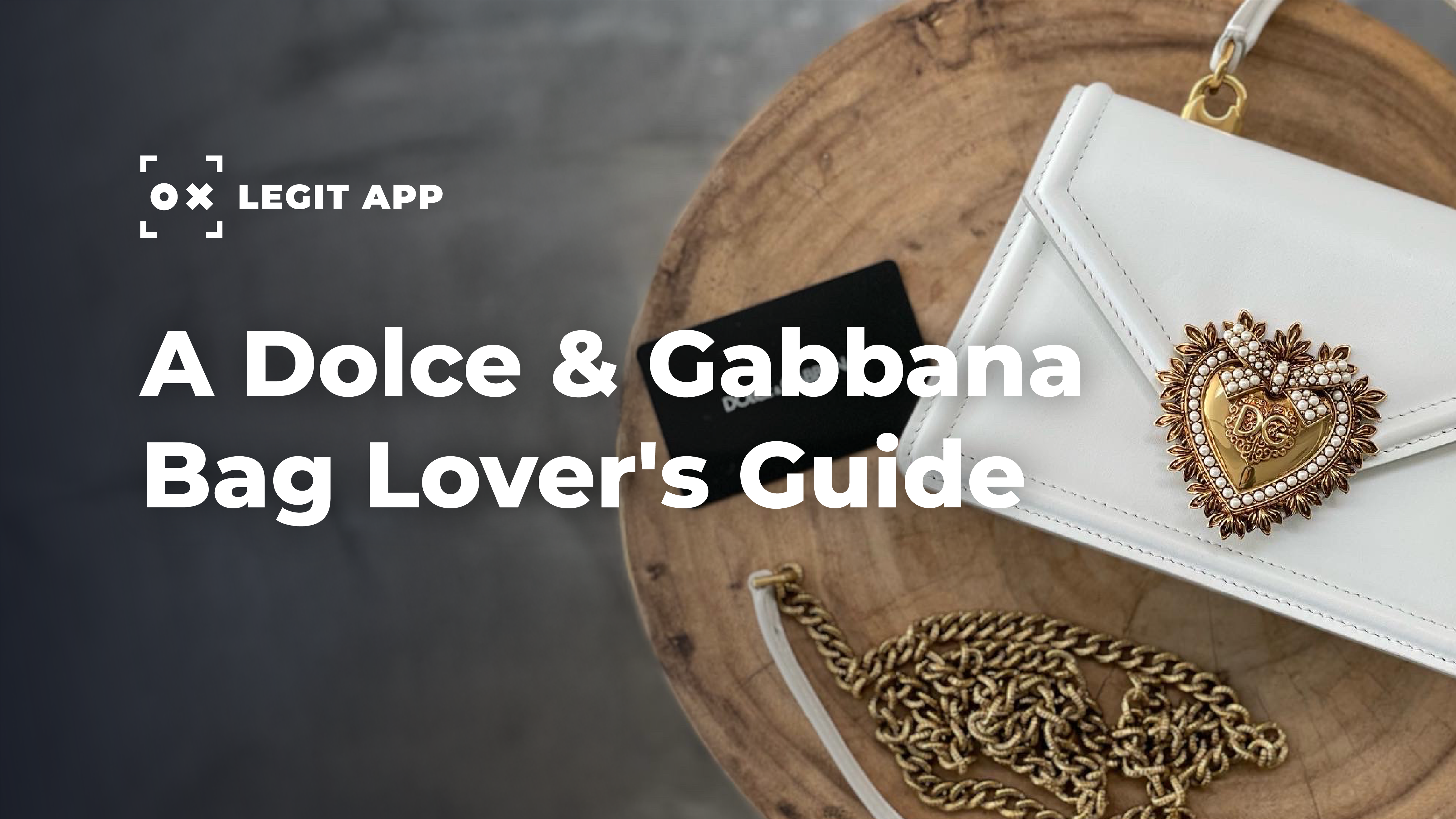 Authenticate Dolce Gabbana LegitApp Your Trusted Partner in