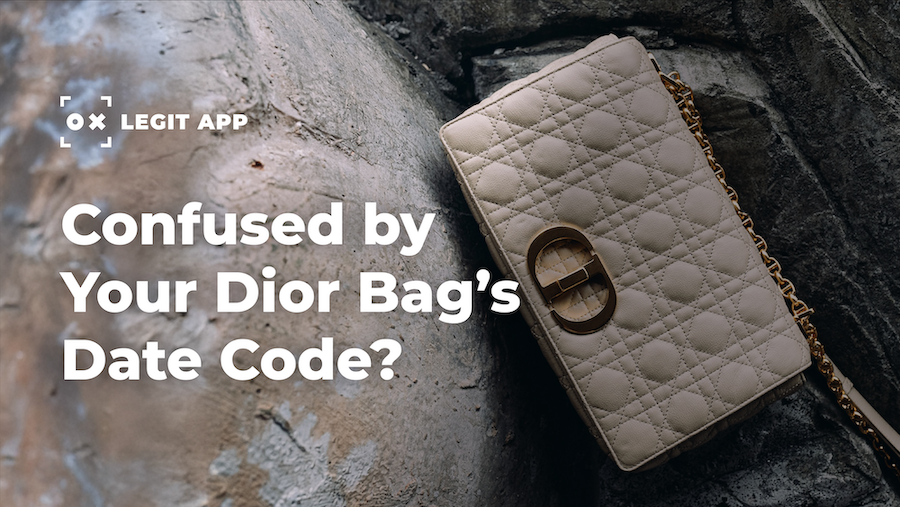 Christian Dior  Date：1970〜1980年代 Confused by Your Dior Bag's Date Code? | LegitApp | Your Trusted