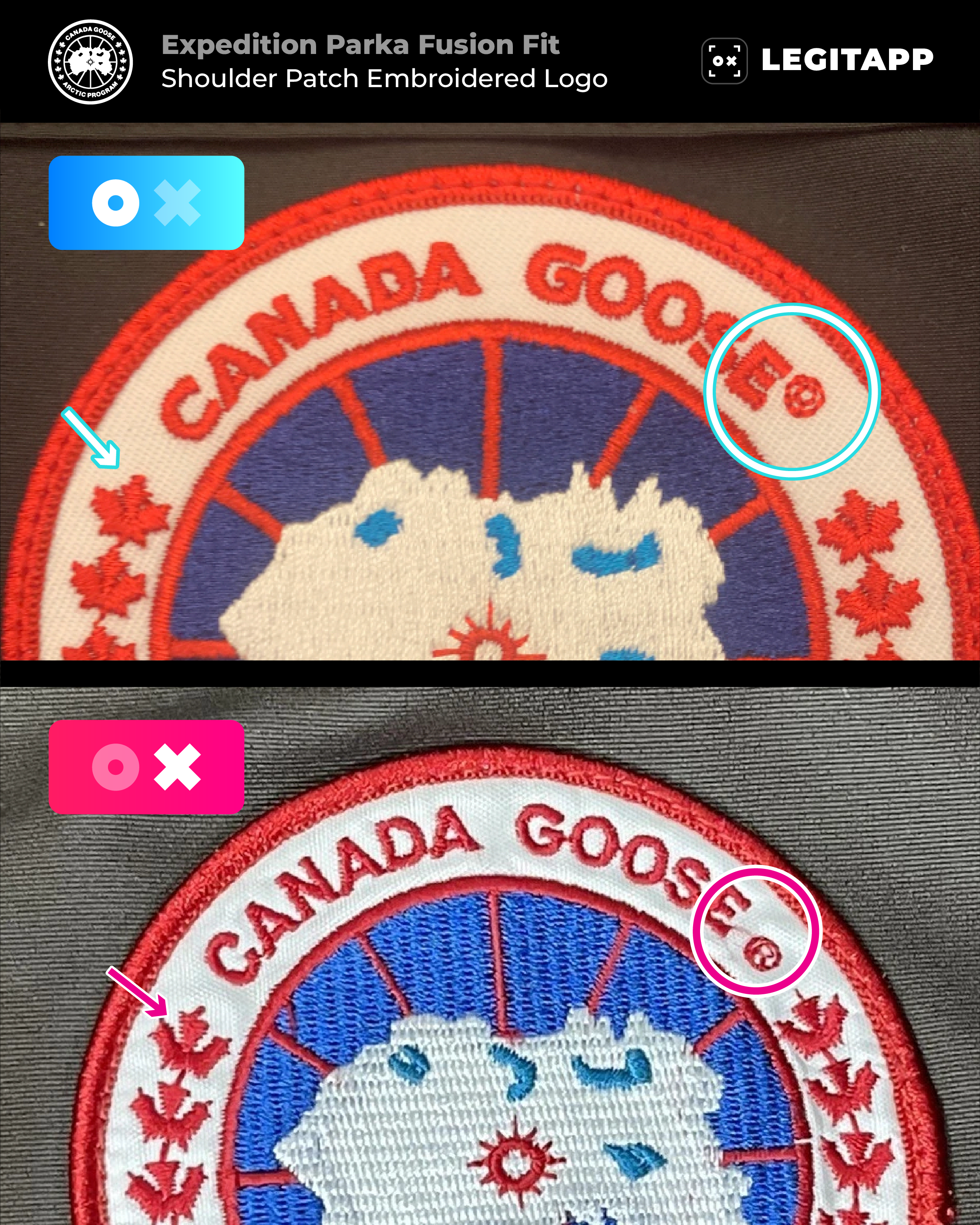 ブランダーバス　セラコート　マークモント Authenticate Canada Goose - Authentication Service | LegitApp